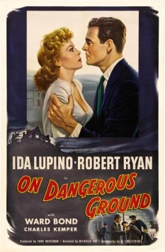 Постер: На опасной земле / On Dangerous Ground (1951)