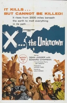 Постер: Икс: Неизвестное / X the Unknown (1956)