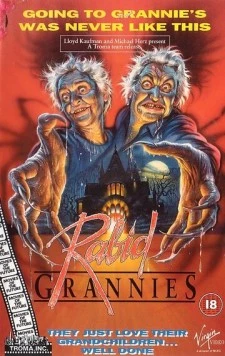 Постер: Бешеные бабушки / Les mémés cannibales (1988)