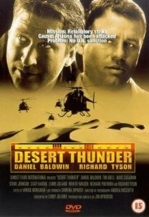 Постер: Гром в пустыне / Desert Thunder (1999)