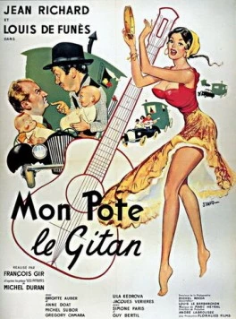 Постер: Мой цыганский приятель / Mon pote le gitan (1959)