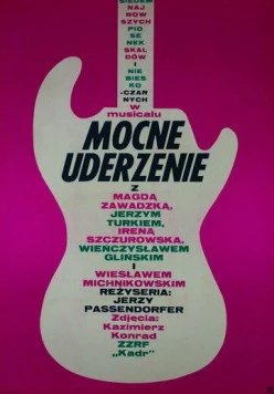 Постер: Самозванец с гитарой / Mocne uderzenie (1966)