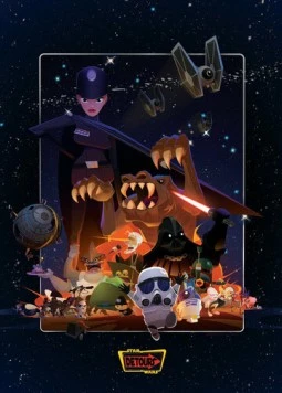 Постер: Звездные войны: Окольные пути / Star Wars: Detours