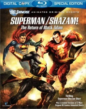 Постер: Витрина DC: Супермен/Шазам! – Возвращение черного Адама / Superman/Shazam!: The Return of Black Adam (2010)