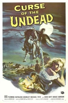 Постер: Проклятие мертвецов / Curse of the Undead (1959)