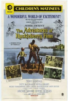 Постер: Приключения Гекльберри Финна / The Adventures of Huckleberry Finn (1960)