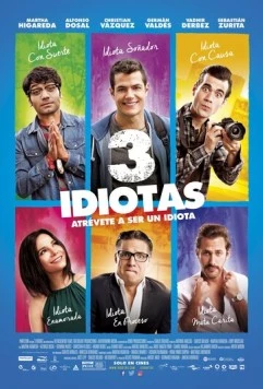Постер: 3 идиота / 3 idiotas (2017)