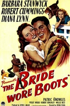 Постер: Невеста в сапогах / The Bride Wore Boots (1946)