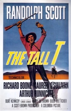 Постер: Большой страх / The Tall T (1957)
