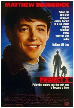 Постер: Проект Икс / Project X (1987)
