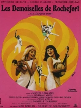 Постер: Девушки из Рошфора / Les demoiselles de Rochefort (1967)
