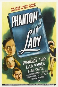 Постер: Леди-призрак / Phantom Lady (1944)