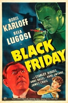 Постер: Чёрная пятница / Black Friday (1940)