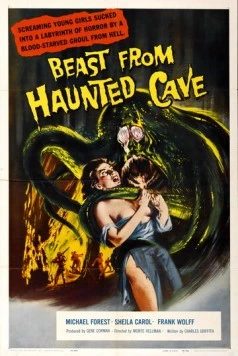 Постер: Чудовище из Проклятой пещеры / Beast from Haunted Cave (1959)