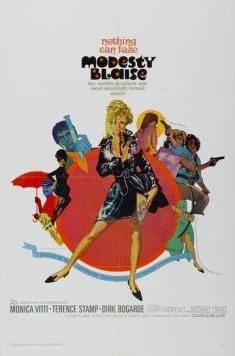 Постер: Модести Блэйз / Modesty Blaise (1966)