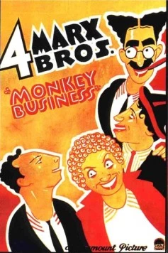 Постер: Обезьяньи проделки / Monkey Business (1931)