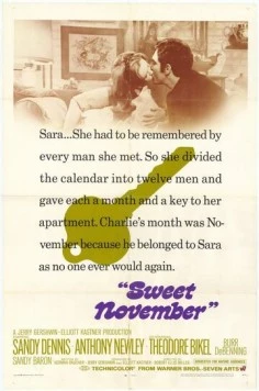 Постер: Сладкий ноябрь / Sweet November (1968)