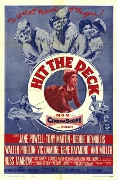 Постер: Аврал на палубе / Hit the Deck (1955)