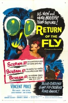 Постер: Возвращение мухи / Return of the Fly (1959)