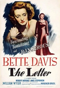 Постер: Письмо / The Letter (1940)