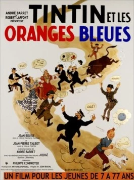Постер: Тинтин и голубые апельсины / Tintin et les oranges bleues (1964)