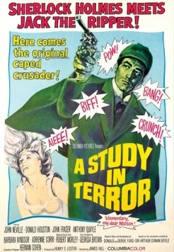 Постер: Шерлок Холмс: Этюд в кошмарных тонах / A Study in Terror (1965)