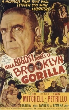 Постер: Бела Лугоши знакомится с бруклинской гориллой / Bela Lugosi Meets a Brooklyn Gorilla (1952)