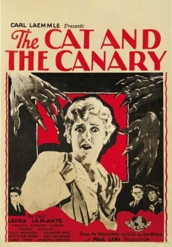 Постер: Кот и канарейка / The Cat and the Canary (1927)