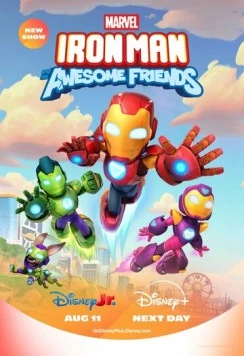 Постер: Железный человек и его невероятные друзья / Iron Man and His Awesome Friends (2024)