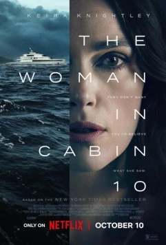 Постер: Девушка из каюты №10 / The Woman in Cabin 10 (2025)