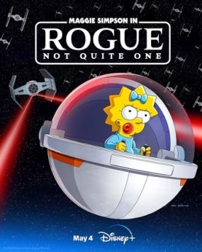 Постер: Мэгги Симпсон: Изгой, а не одиночка / Maggie Simpson in Rogue Not Quite One (2023)