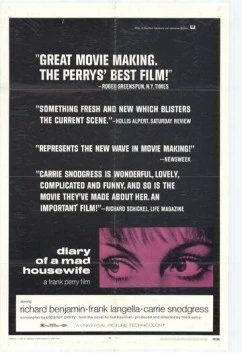 Постер: Дневник безумной домохозяйки / Diary of a Mad Housewife (1970)