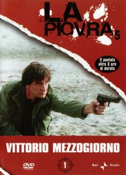 Постер: Спрут 5 / La piovra 5 - Il cuore del problema (1990)