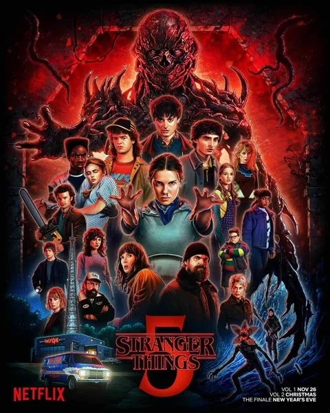 Постер: Очень странные дела 5 / Stranger Things (2025)