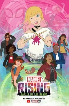 Постер: Восход Marvel: Битва групп / Marvel Rising: Battle of the Bands (2019)