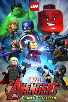 Постер: LEGO Marvel Мстители: Климатический парадокс / Lego Marvel Avengers: Climate Conundrum (2020)