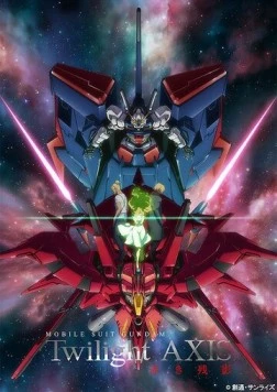 Постер: Мобильный воин Гандам: Сумеречный Аксис - Красный след / Mobile Suit Gundam: Twilight AXIS Red Trace (2017)