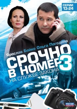 Постер: Срочно в номер 3: На службе закона (2011)