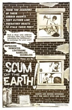Постер: Отбросы Земли / Scum of the Earth (1963)