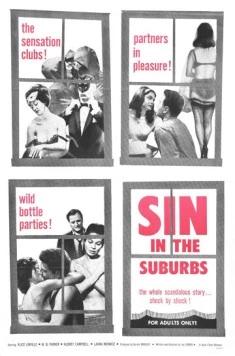 Постер: Грех в предместье / Sin in the Suburbs (1964)