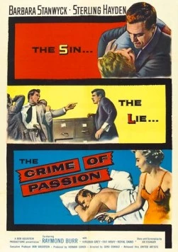 Постер: Преступление страсти / Crime of Passion (1956)