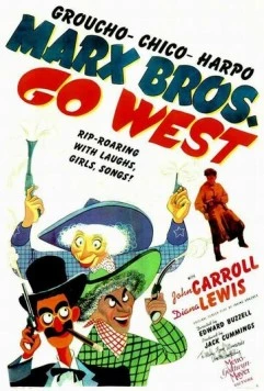 Постер: На Запад / Go West (1940)