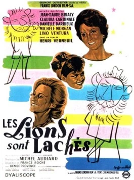 Постер: Львы на свободе / Les lions sont lâchés (1961)