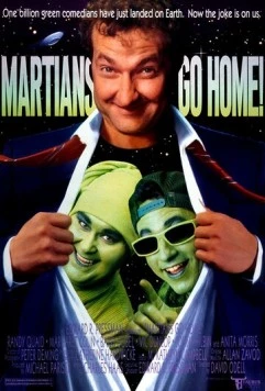 Постер: Марсиане, убирайтесь домой / Martians Go Home (1989)