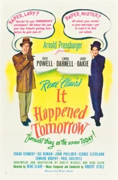Постер: Это случилось завтра / It Happened Tomorrow (1944)