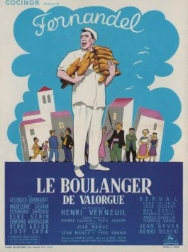 Постер: Булочник из Валорга / Le boulanger de Valorgue (1953)
