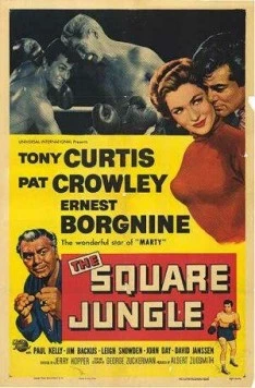 Постер: Квадратные джунгли / The Square Jungle (1955)