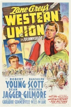 Постер: Вестерн Юнион / Western Union (1941)