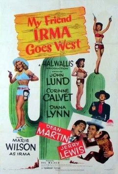 Постер: Моя подруга Ирма едет на Запад / My Friend Irma Goes West (1950)