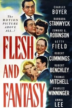 Постер: Плоть и фантазия / Flesh and Fantasy (1943)